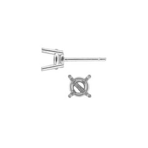 Standard 4 Prong Double Gallery Earring