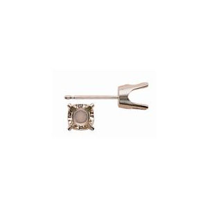 Standard 4 Prong Stud Earring