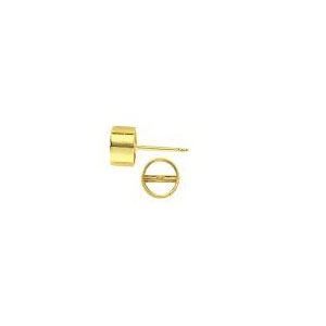 Tube Bezel Earring with Bearing