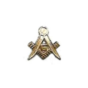 Masonic Symbol Pin Top