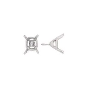 Light Weight Emerald Setting with Peg