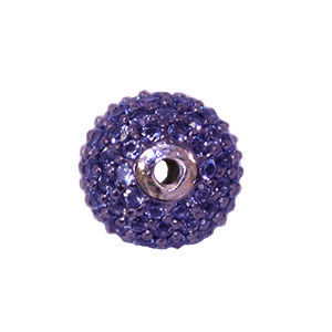 Bead with Stones (blue)